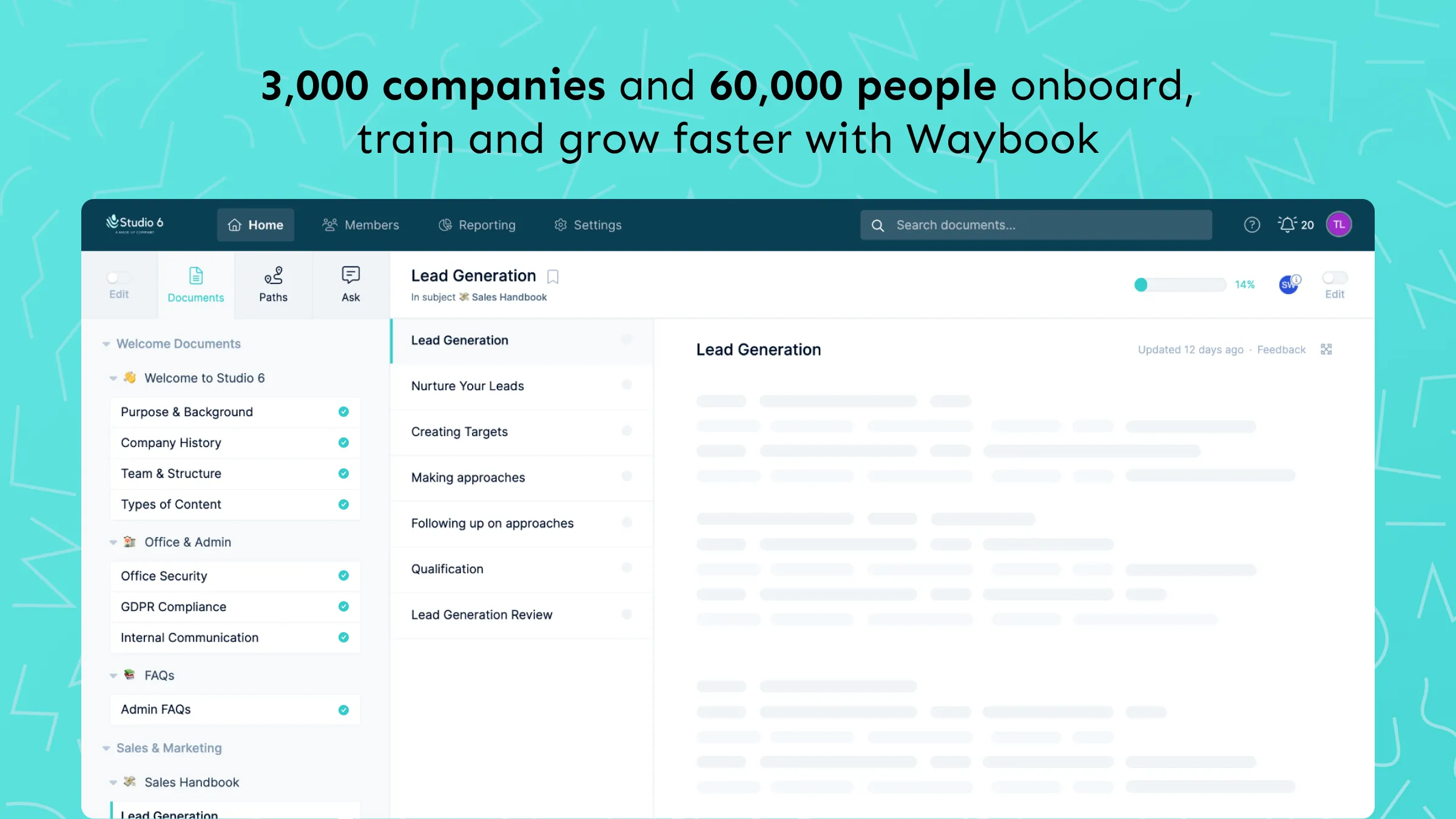A Waybook document